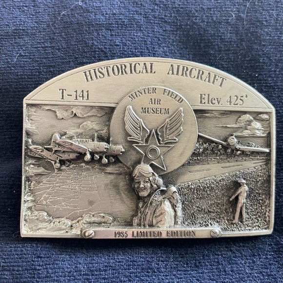 Historical Aircraft Belt Buckle - Picture 1 of 2